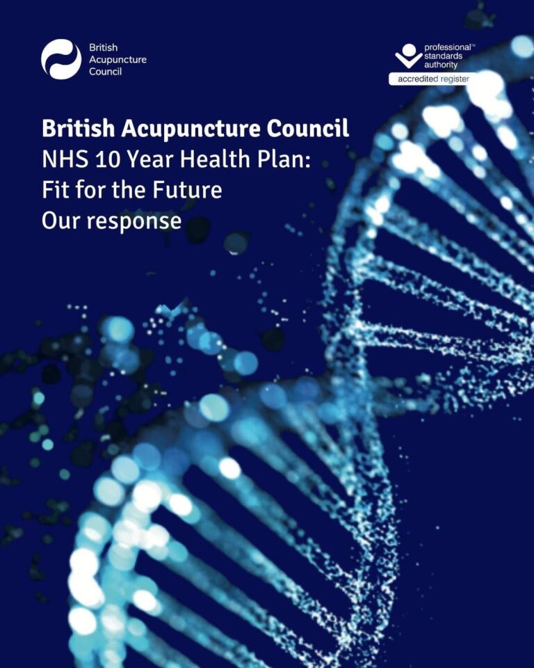 NHS 10 Year Plan and BAcC