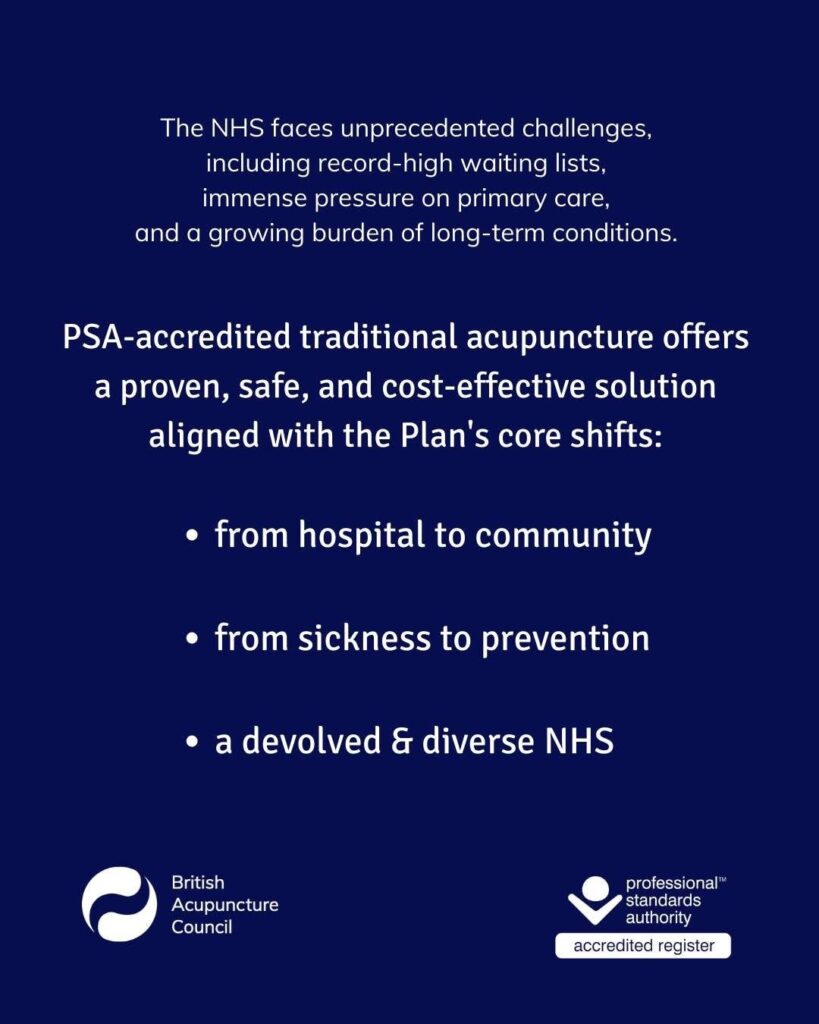 British Acupuncture Council Acupuncturists are PSA Accredited